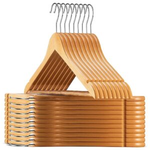 Wooden Clothes Hangers 10pcs